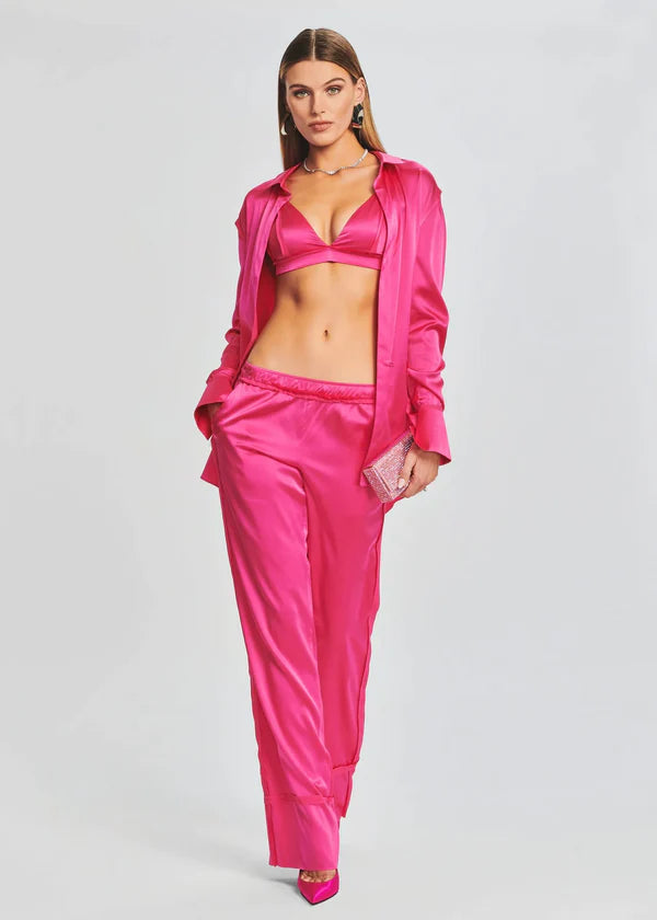 The Meg Satin Suit 2 Piece Set 💜