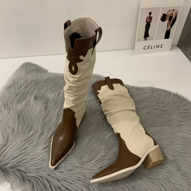 Burning Man Western Cowboy Boot