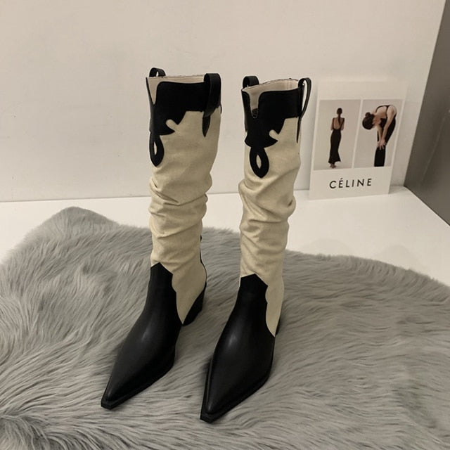 Burning Man Western Cowboy Boot