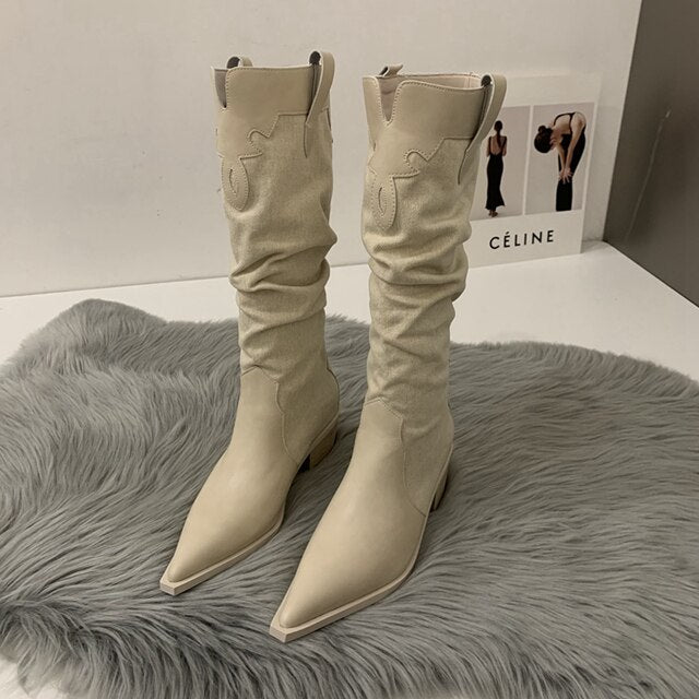 Burning Man Western Cowboy Boot