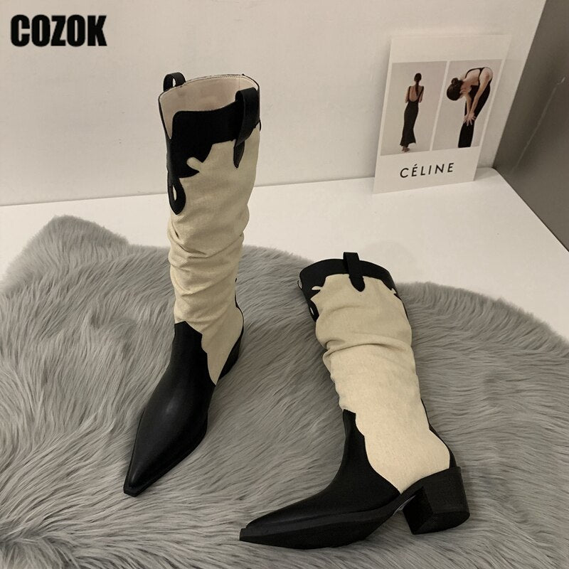 Burning Man Western Cowboy Boot