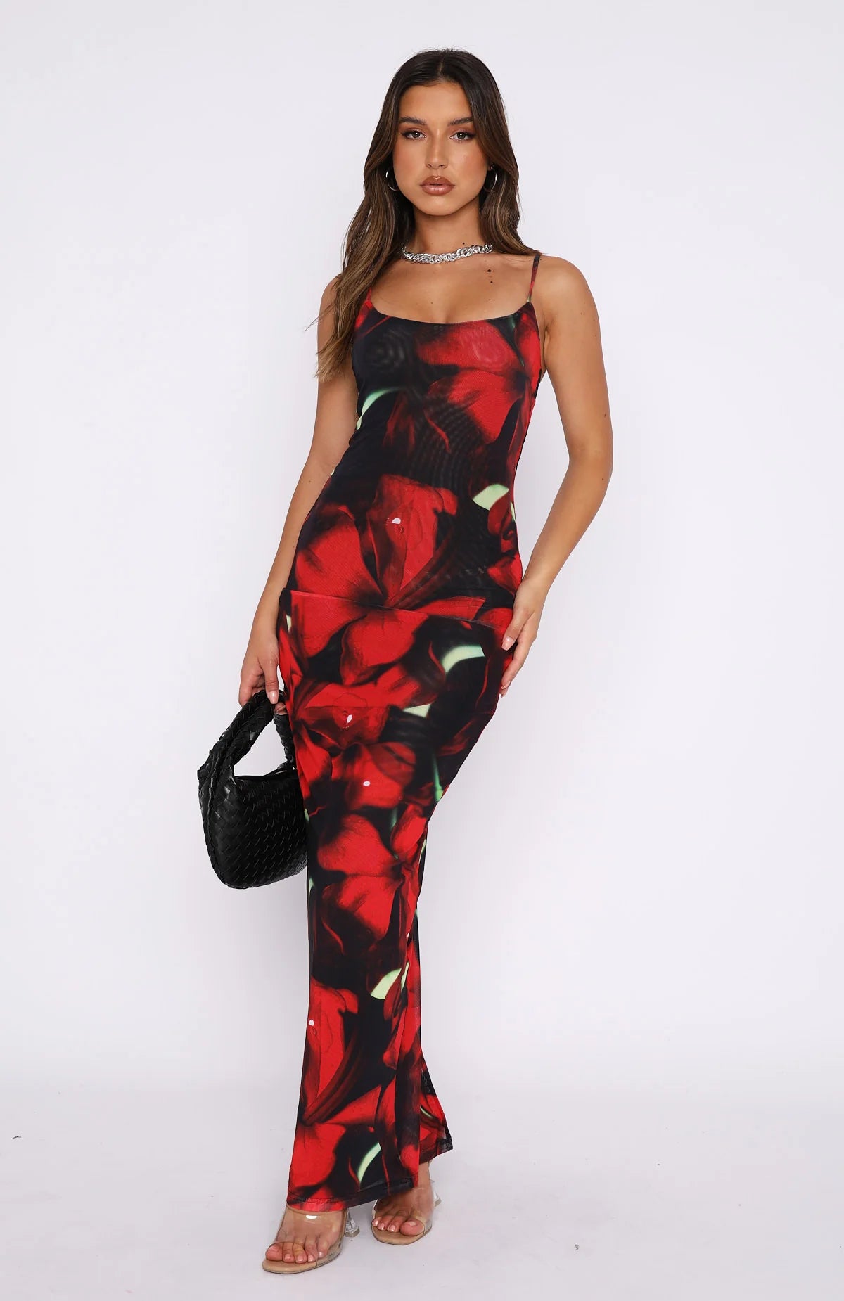 Bella Maxi Dress Hibiscus π