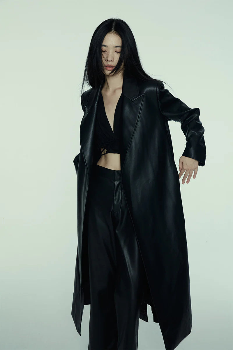 Wolfe Long Trench Coat
