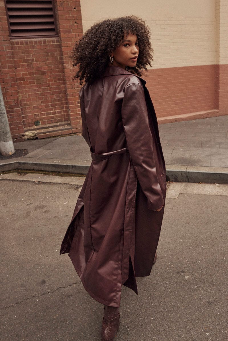 Wolfe Long Trench Coat