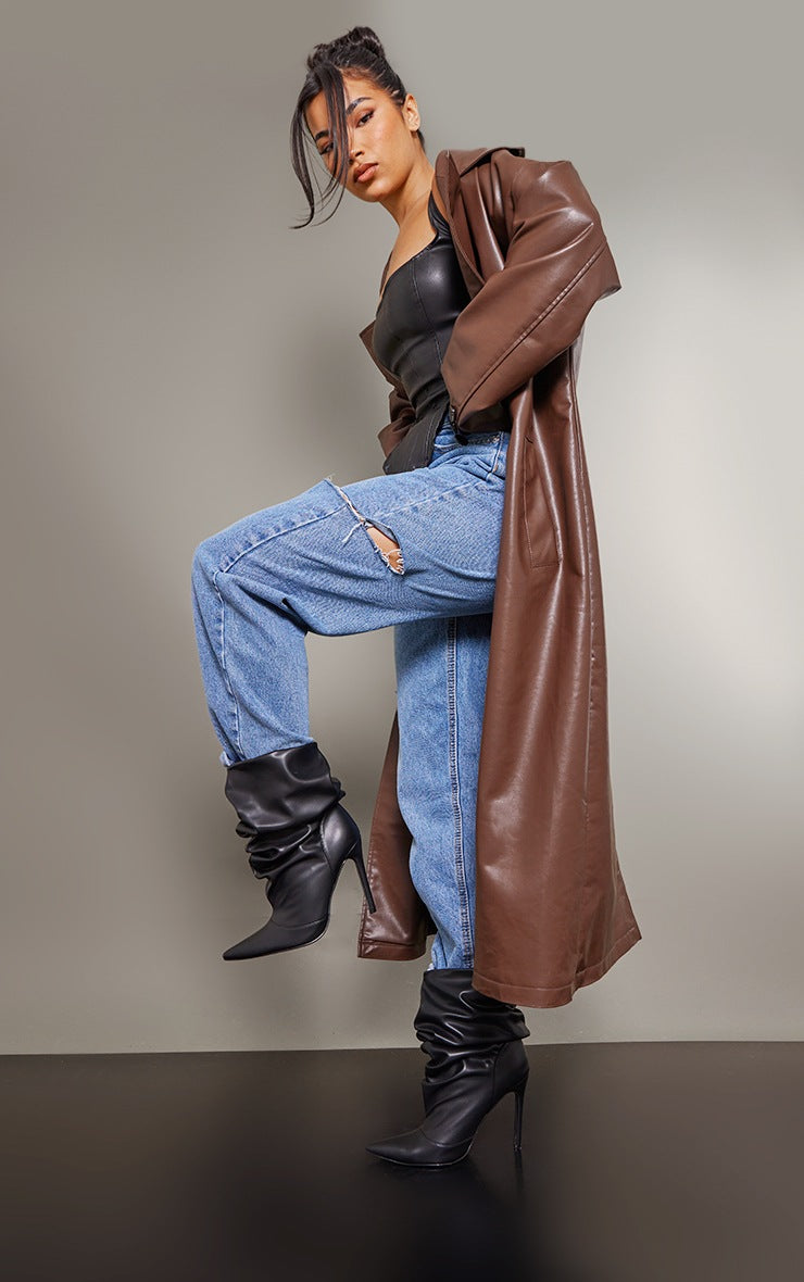Wolfe Long Trench Coat
