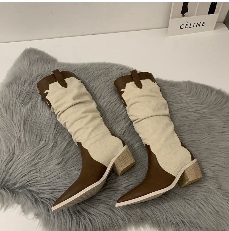 Burning Man Western Cowboy Boot