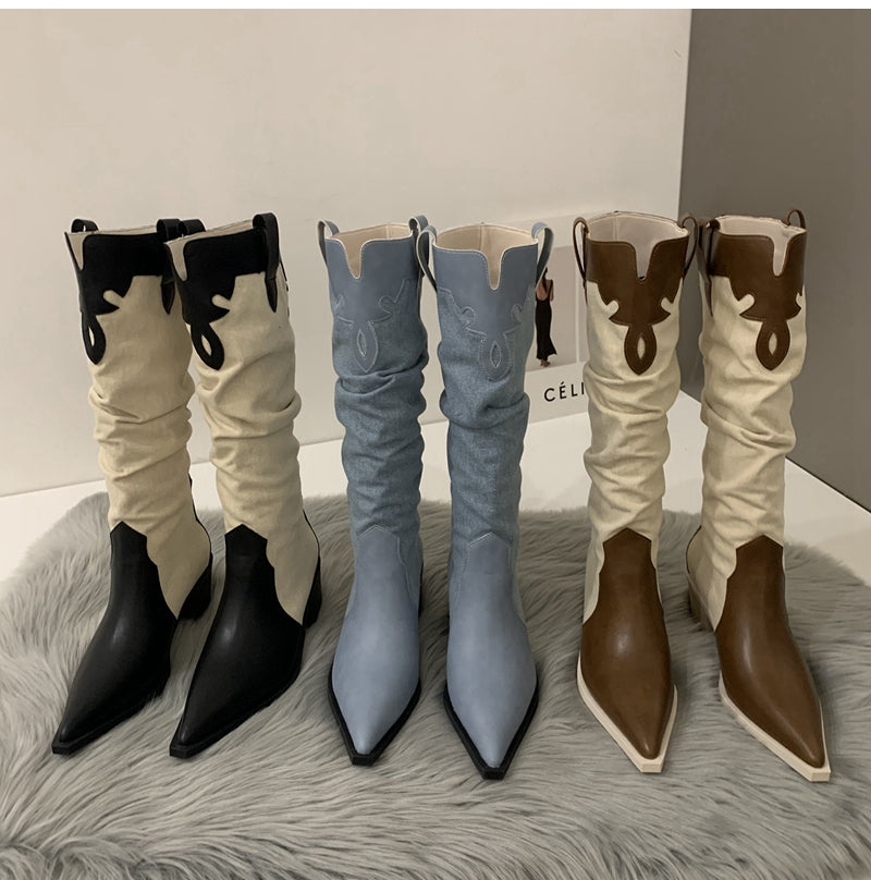Burning Man Western Cowboy Boot