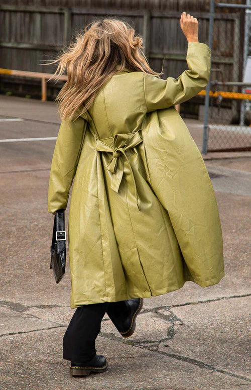 Wolfe Long Trench Coat