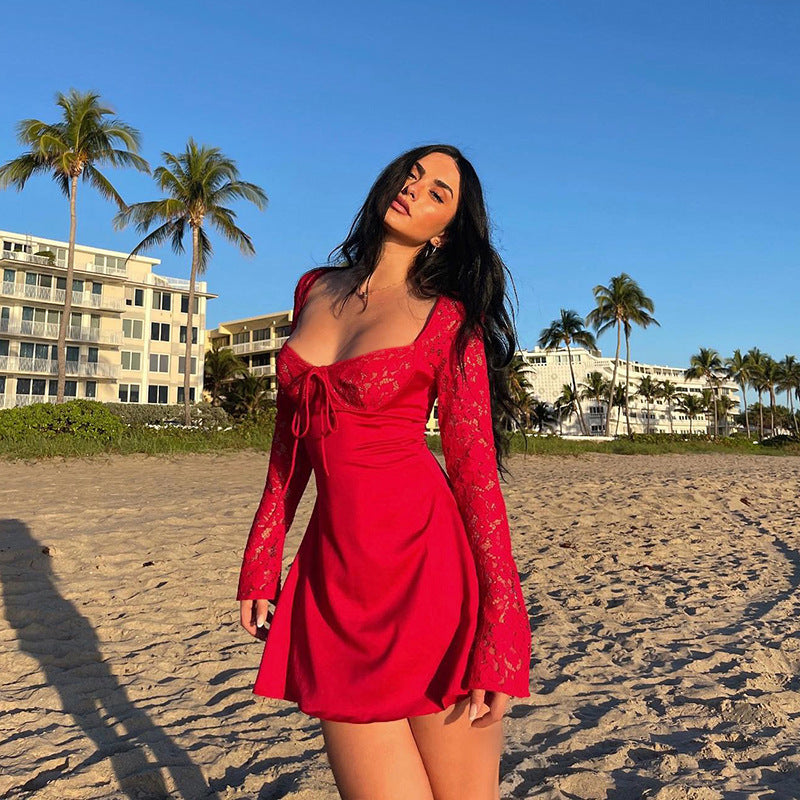 Juliette Long Sleeve Mini Dress