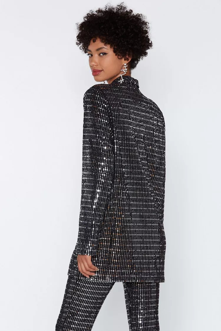 Presley Sequin Two Piece Pant Set