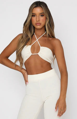 Aubrey Knitted Ribbed Two Piece Set 💜