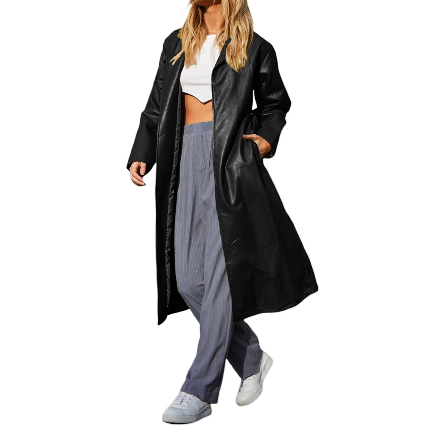 Wolfe Long Trench Coat