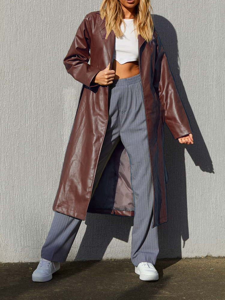 Wolfe Long Trench Coat