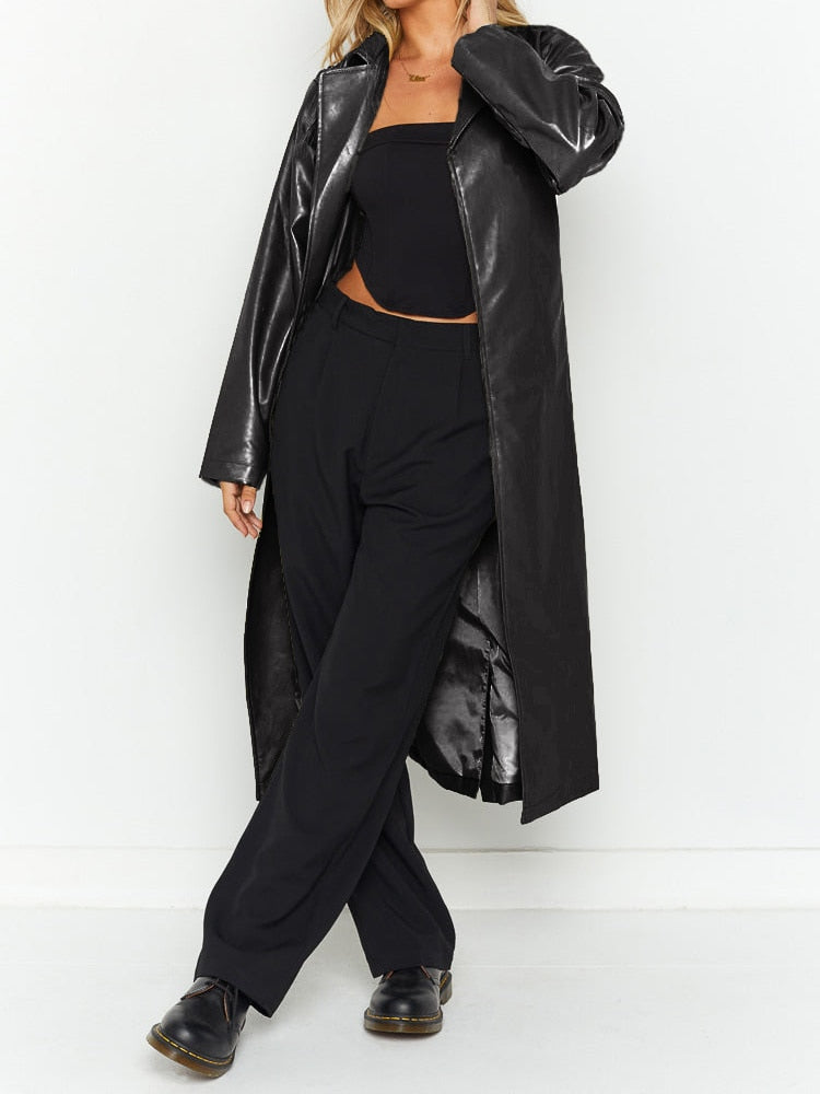 Wolfe Long Trench Coat