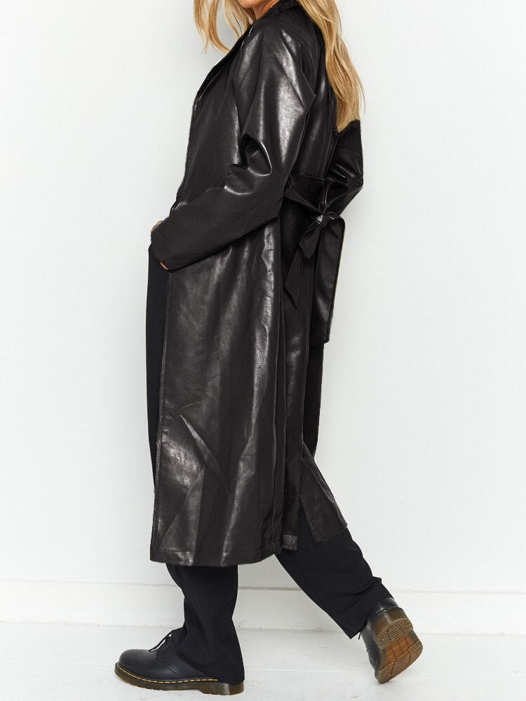 Wolfe Long Trench Coat