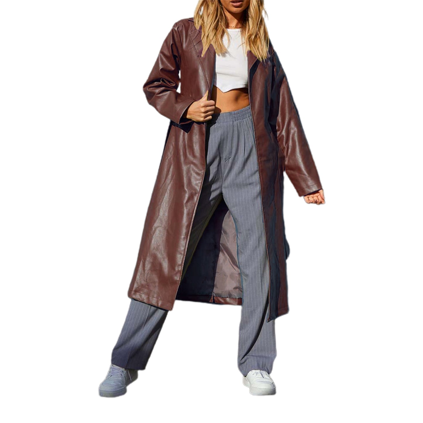 Wolfe Long Trench Coat
