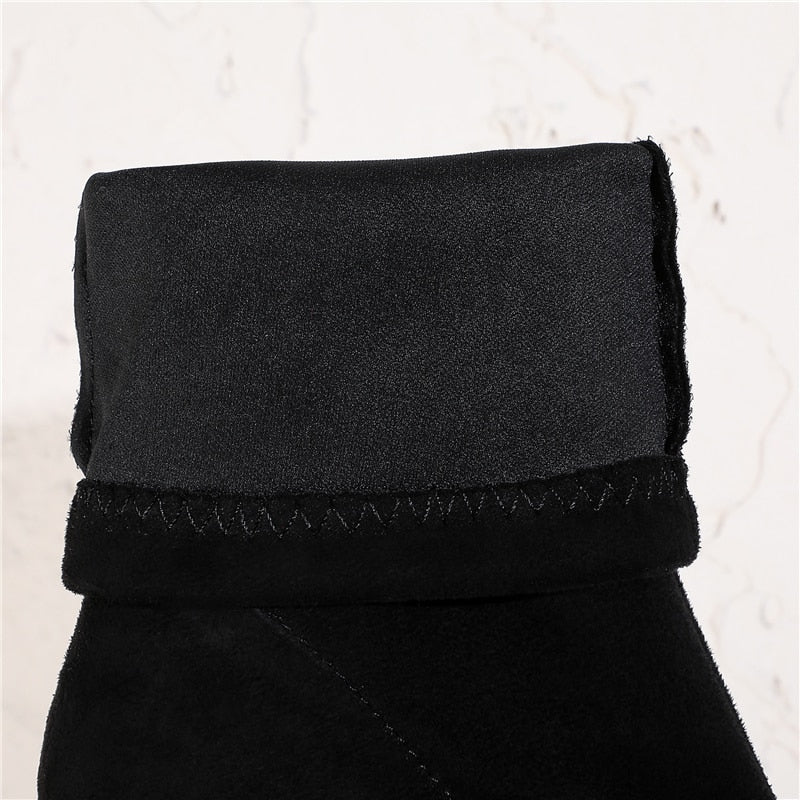 Deadwood Suede Stiletto Boots