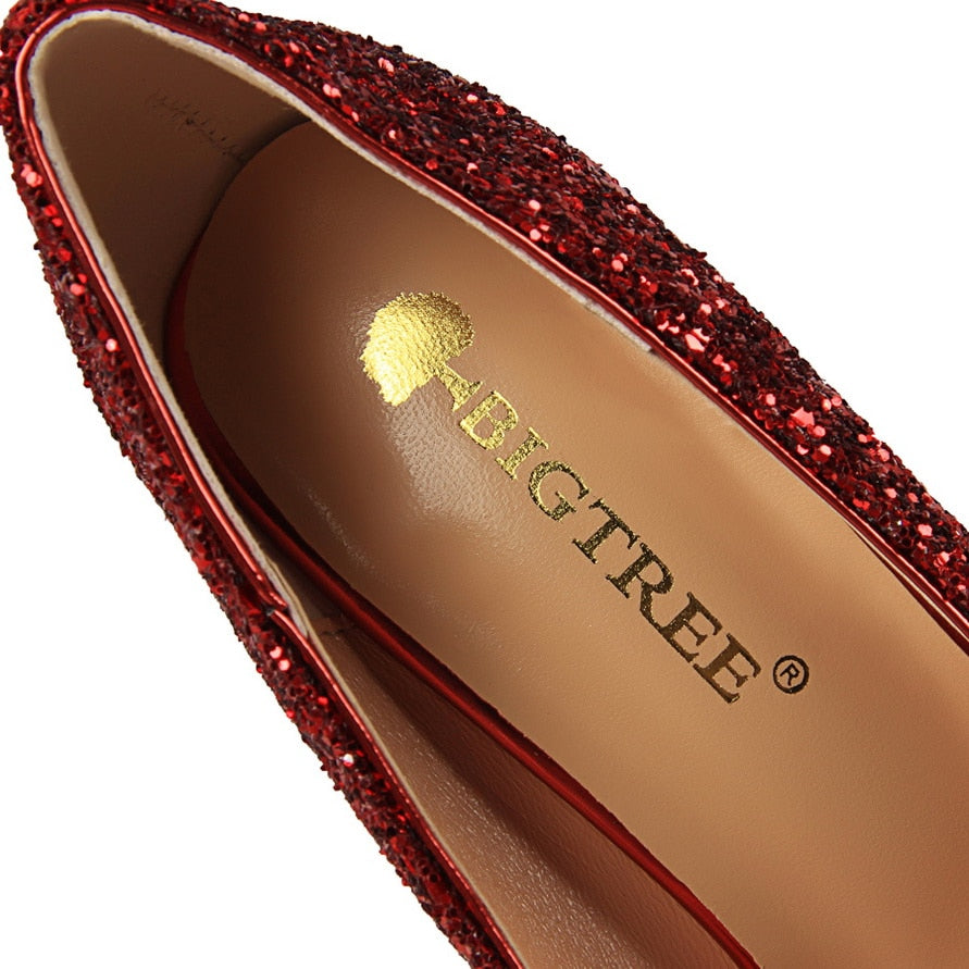 Bonanza Glitter Stiletto Heels