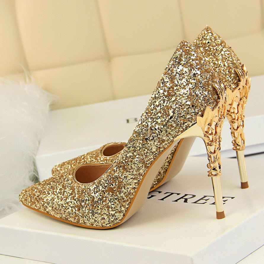 Bonanza Glitter Stiletto Heels