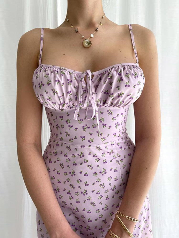 Dainty Fairycore Maxi Dress 💜