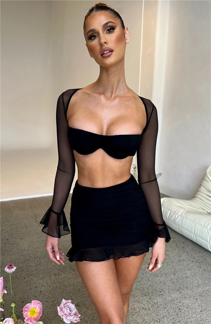 Alabama Cropped Two Piece Set