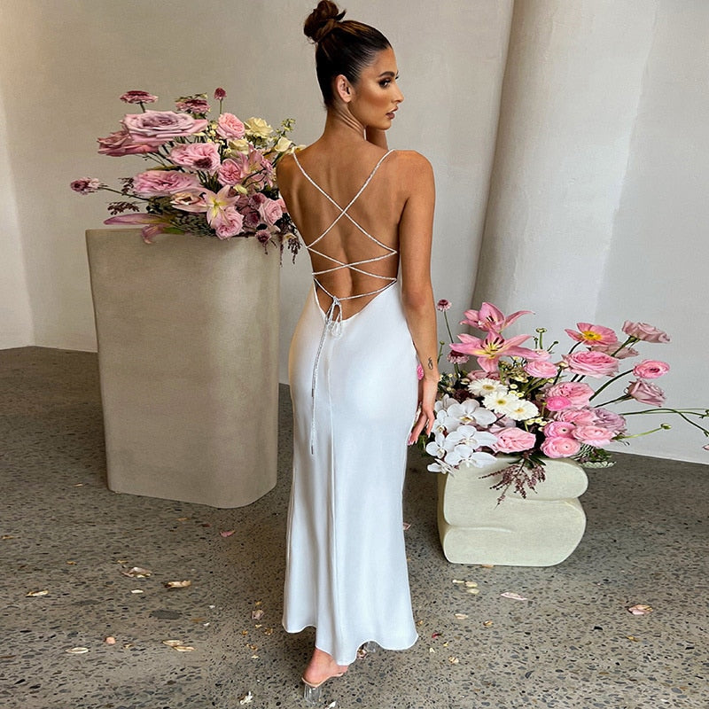 Ruel Satin Slip Dress π