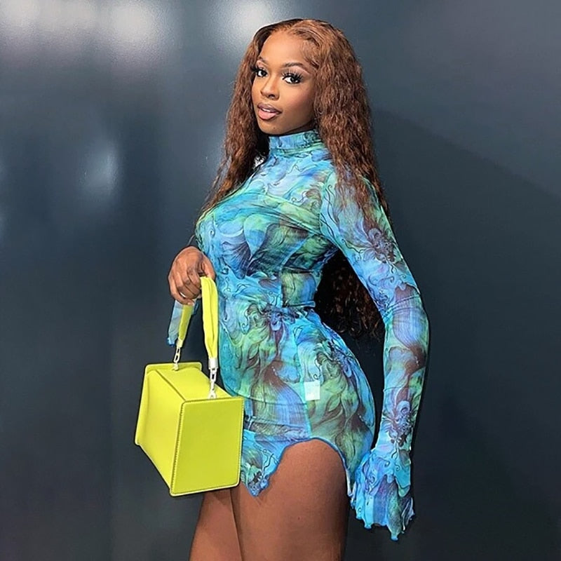 Doja Mesh Bodycon Cellador EXCLUSIVE š