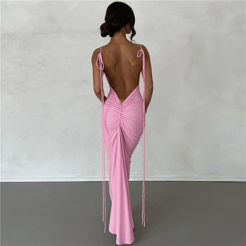 Pure Pink Maxi Dress π