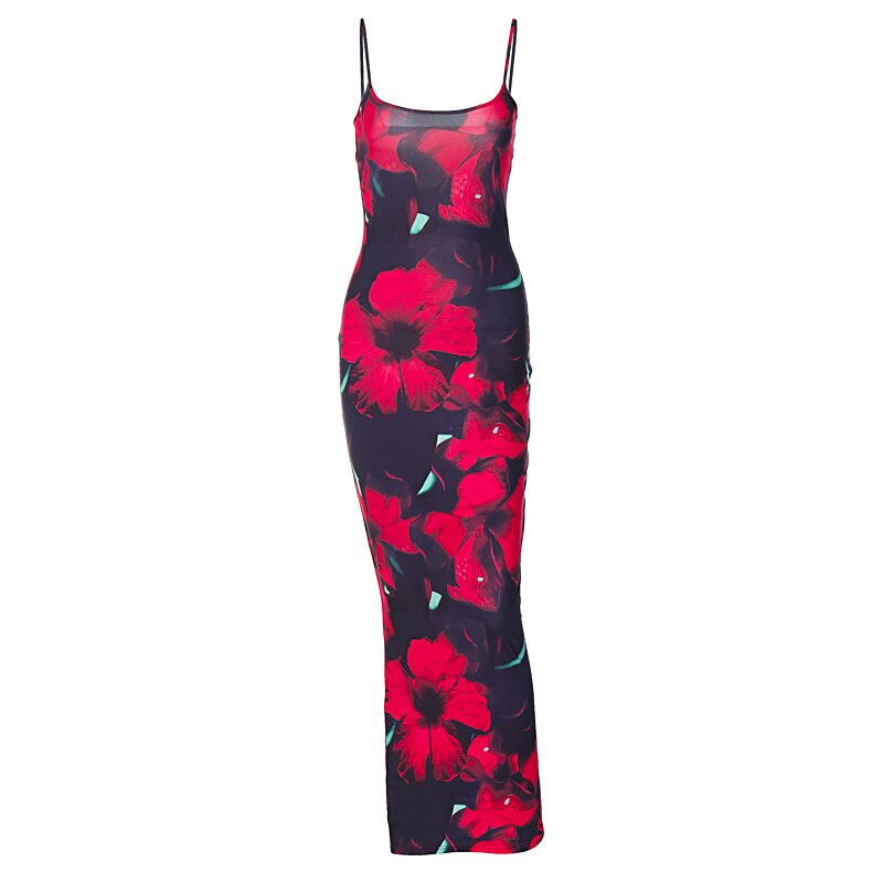 Bella Maxi Dress Hibiscus π