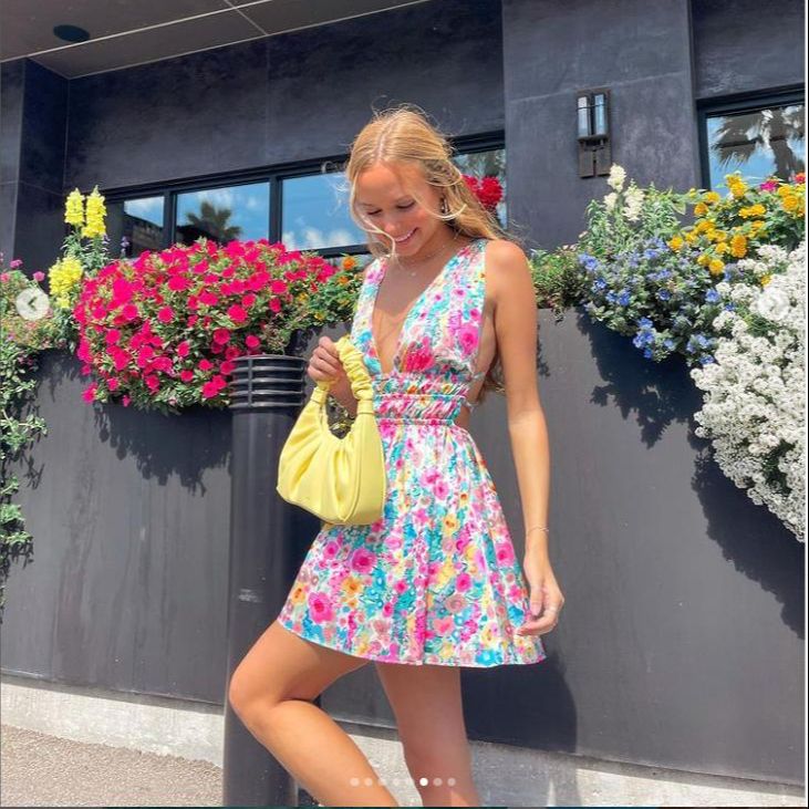 Bobby Floral Mini Dress š