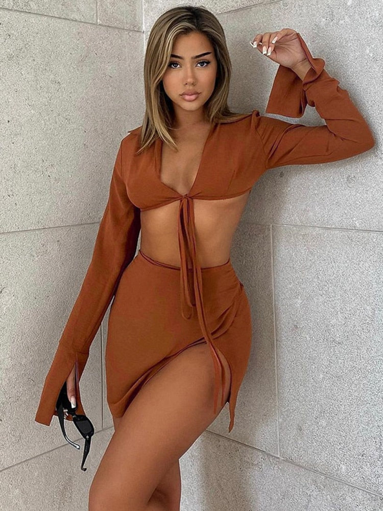 Selena Cellador EXCLUSIVE Flare Sleeve Co-Ord š