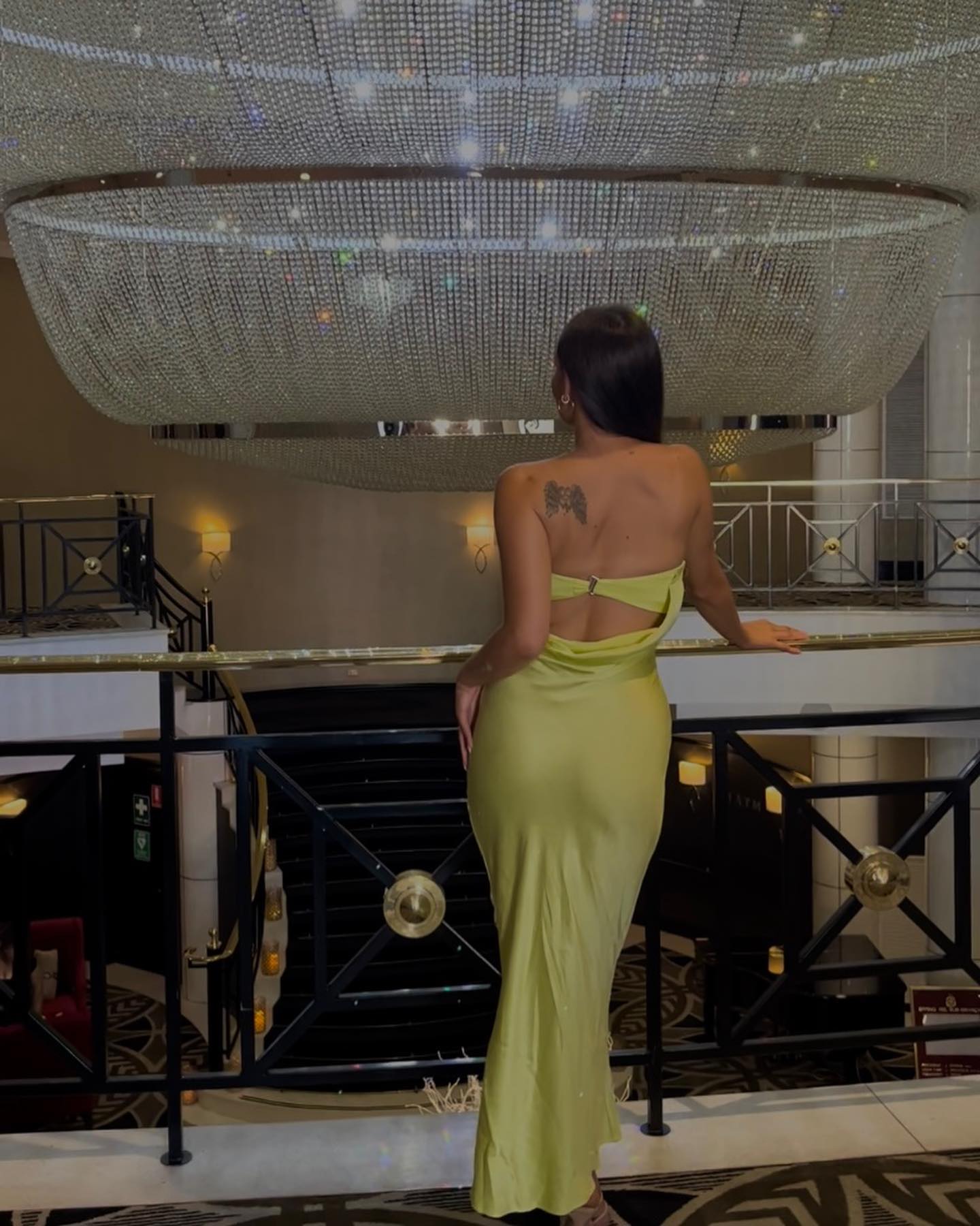 Charlie Strapless Satin Dress