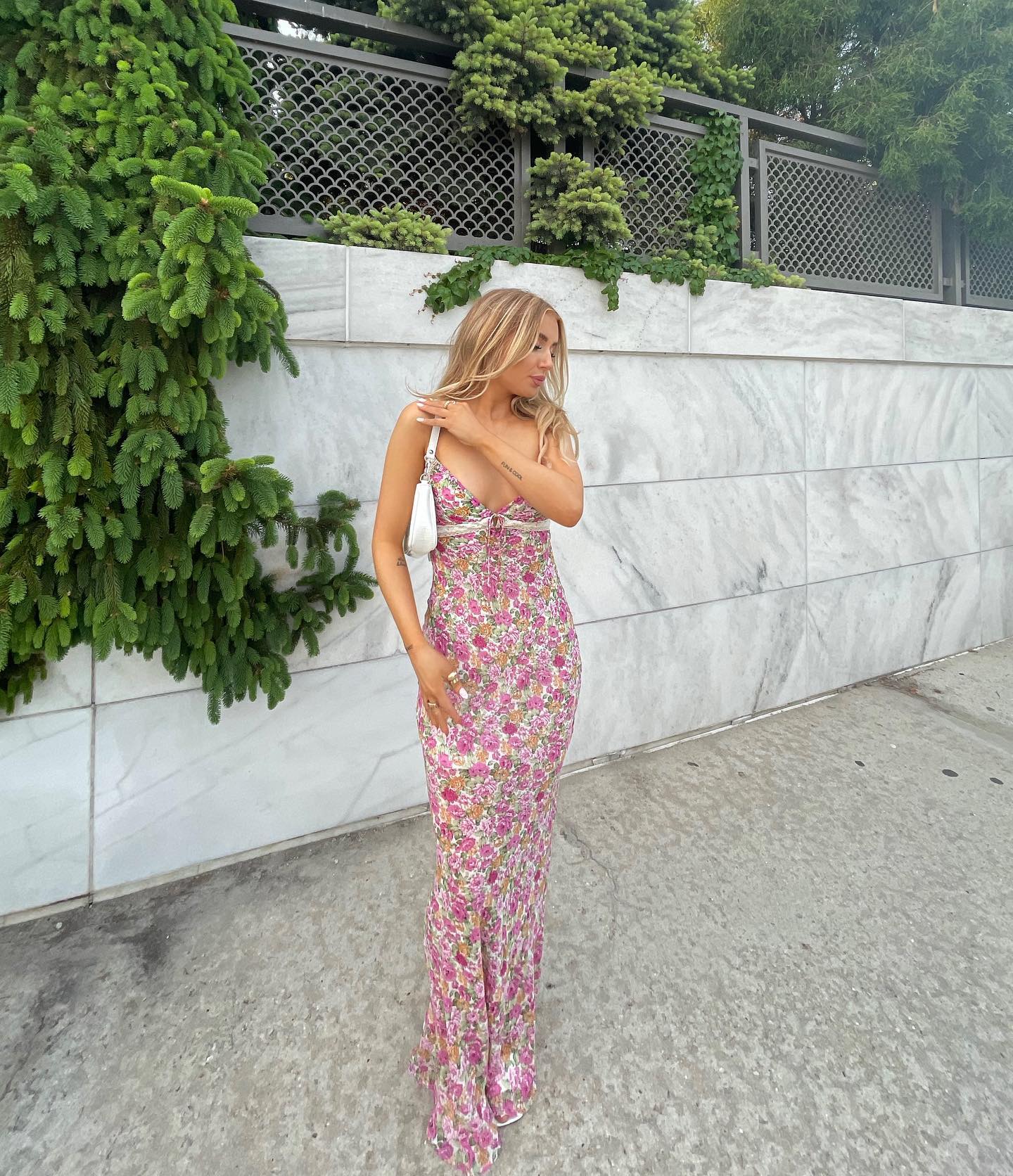 Anna maxi dress floral 💜