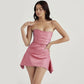 Sweeny Satin Mini Dress