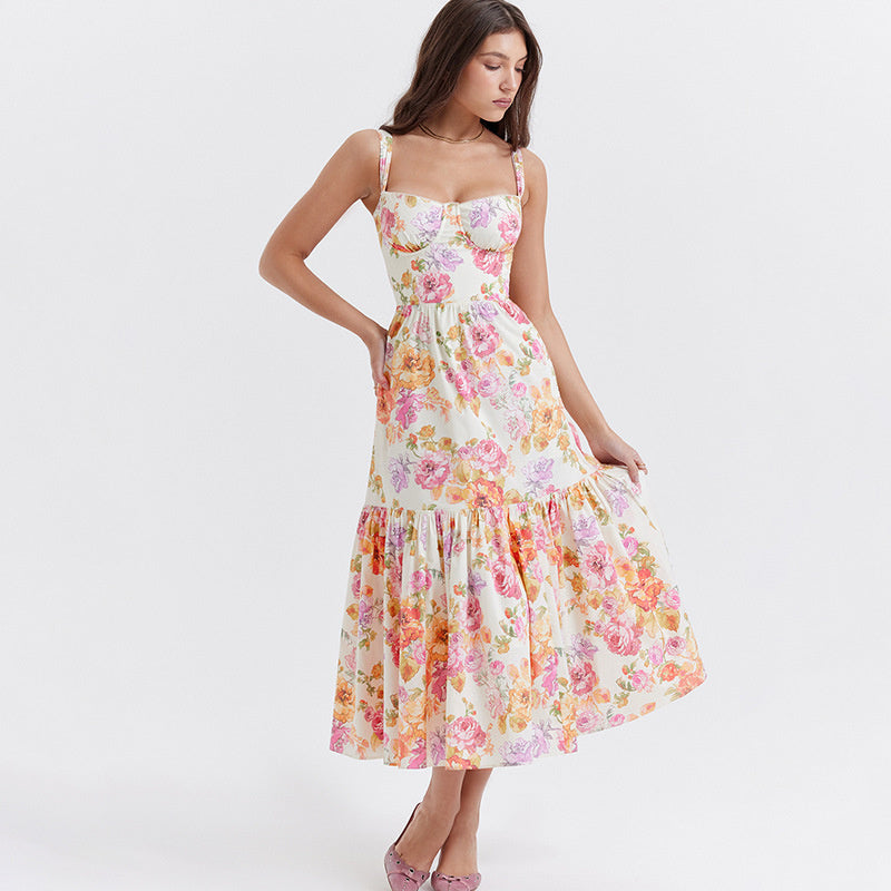 Margot Fairycore Floral Dress