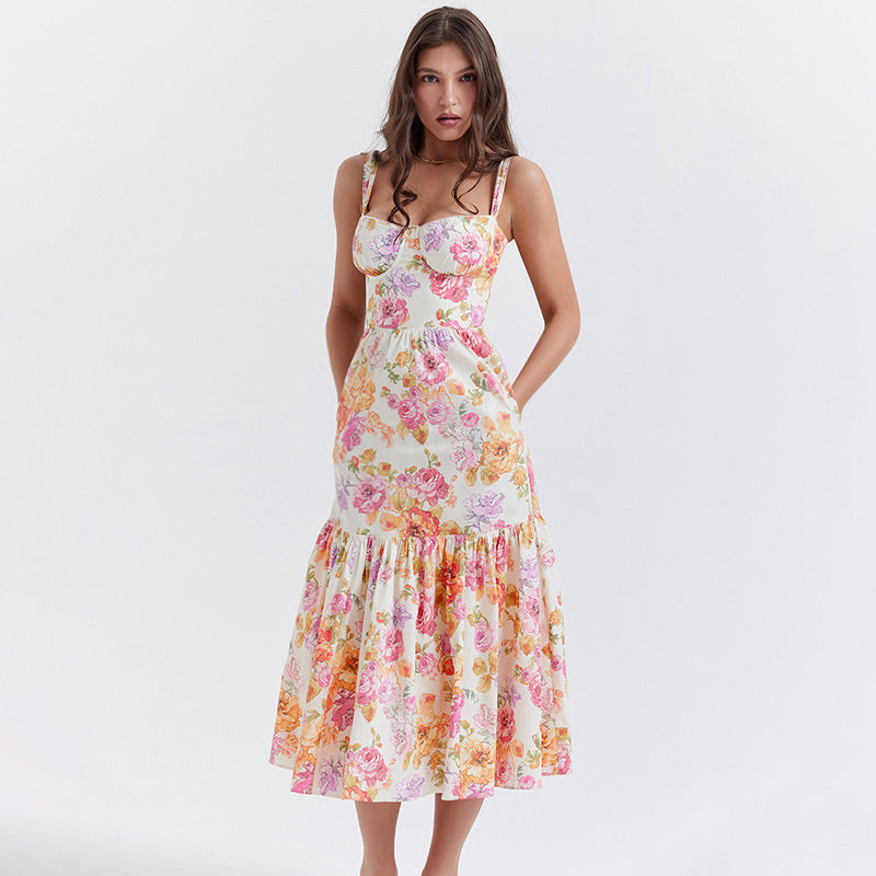 Margot Fairycore Floral Dress