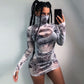 Pearl Dragon Mini Dress