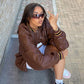 Mishti Vegan Leather Jacket