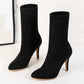 Deadwood Suede Stiletto Boots