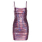 Tarus Metallic Mini Dress