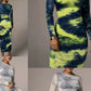 Koko Tie Die Bodycon 💜