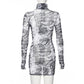 Pearl Dragon Mini Dress