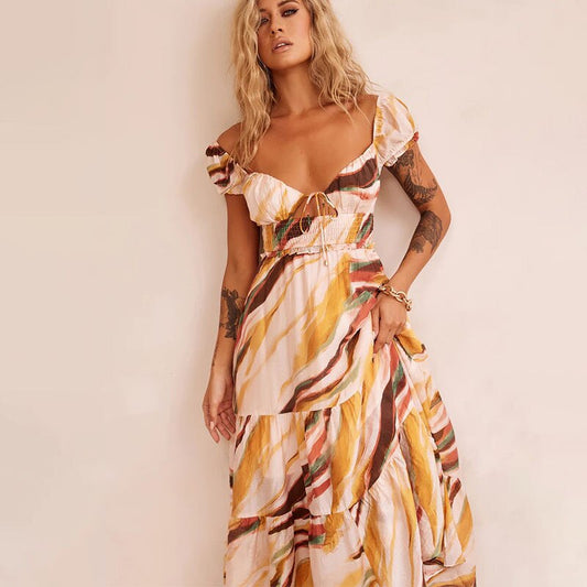 Revolver Floral Print Midi Dress 💜
