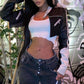 Nasty Motorcycle PU Leather Jacket