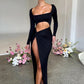 Sveta Hollow Out Maxi Dress