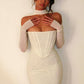 Parisienne Mesh Corset Dress