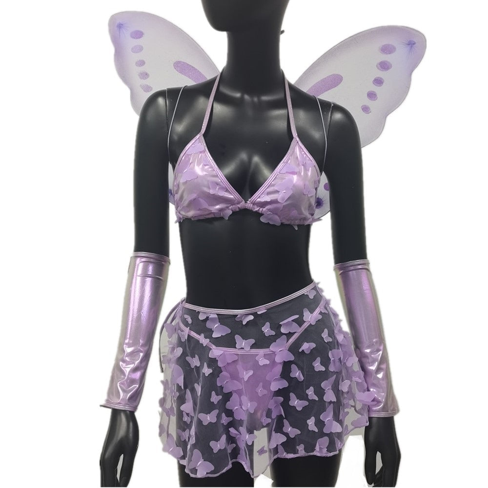 Fairycore Tinkerbelle Butterfly Wing 5 Piece Sets 💜