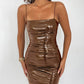 Amber Pink Mini Dress