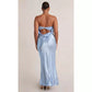 Charlie Strapless Satin Dress