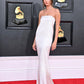 Charlie Strapless Satin Dress